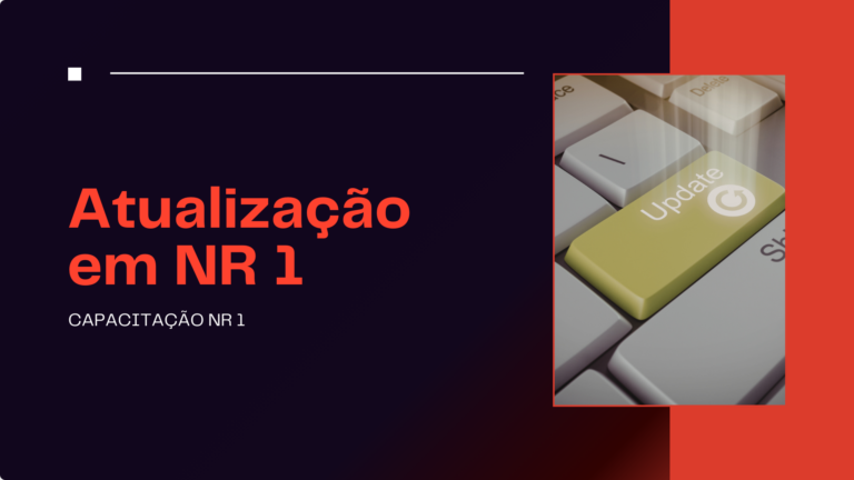 Atualização em NR 1